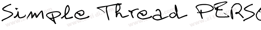 Simple Thread PERSO字体转换